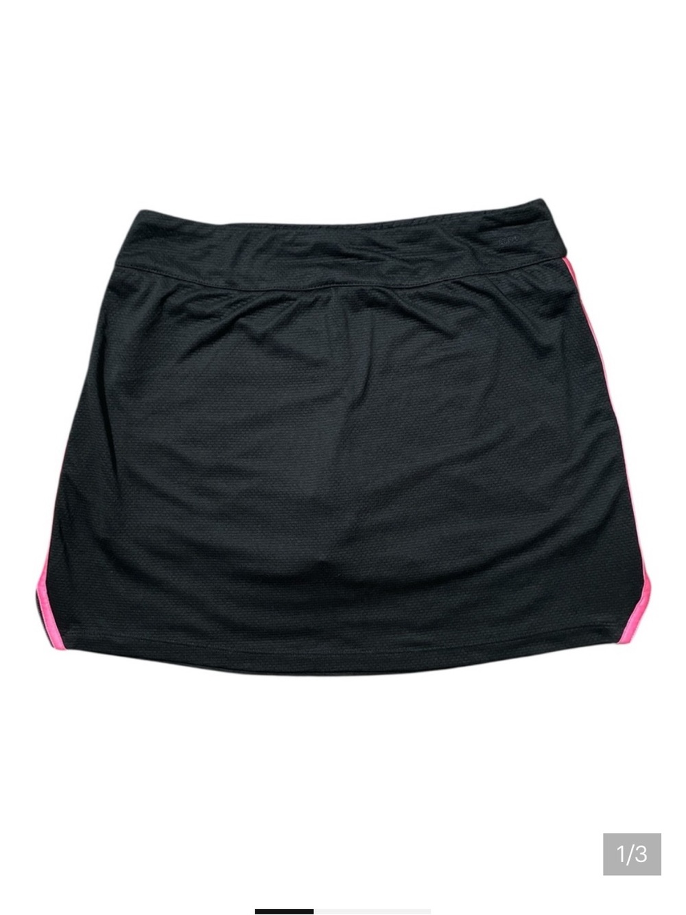 E4- Black Skirt with Pink Accents - Izod performs Cool FX — Athletic Skirt